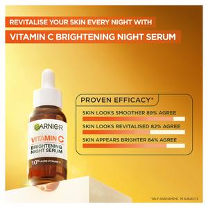 Garnier Anti Dark Spot Night Serum 10% Pure Vitamin C & Hyaluronic Acid 30ml - gallery image 2