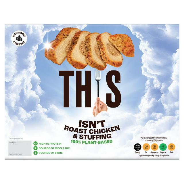 This Isn't 325g Vegan Chicken & Stuffing Roast - gallery image 1