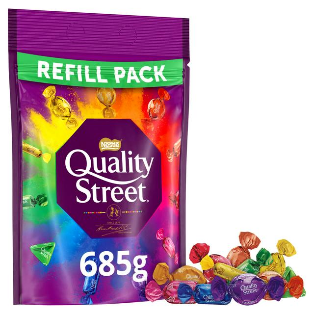 Quality Street 685g Chocolate Refill Bag - gallery image 1