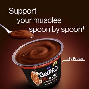 GetPro 18g Chocolate & Hazelnut High Protein Pudding 180g - gallery image 4