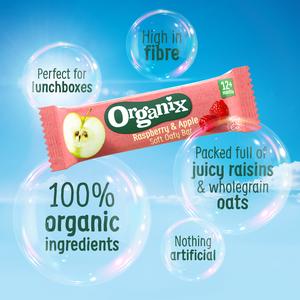 Organix Oat & Raisin Mini Flapjack Bites 12+ Months 4x20g - gallery image 2