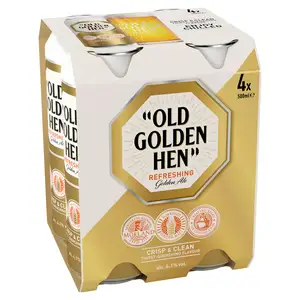 Old Golden Hen Refreshing Golden Ale x4 500ml