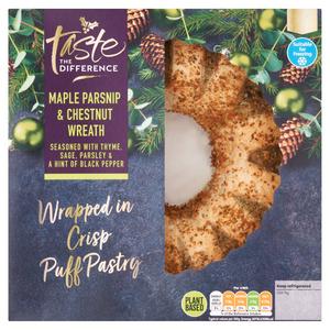 Sainsbury's Maple Parsnip & Chestnut Wreath, Taste the Difference 500g
