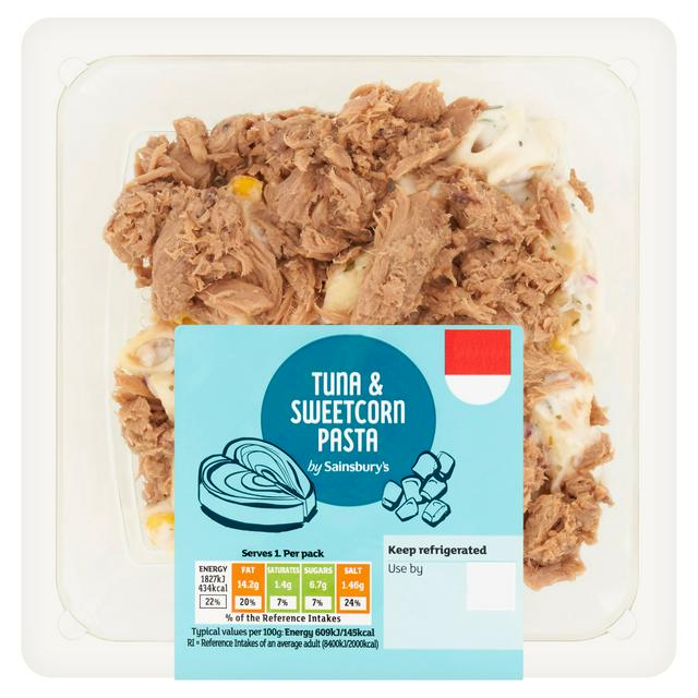 Sainsburys 300g Tuna & Sweetcorn Pasta