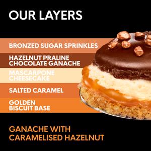 Gü Chocolate Hazelnut Praline Zillionaire Cheesecake Dessert 2 x 86.5g - gallery image 2