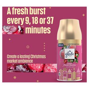 Glade Automatic Spray Air Freshener Refill Frosted Floral Cherries 269ml - gallery image 2
