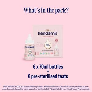 Kendamil First Infant Milk 1 From Baby Birth 6x70ml - gallery image 4