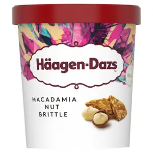 Häagen-Dazs Macadamia Nut Brittle Ice Cream 460ml