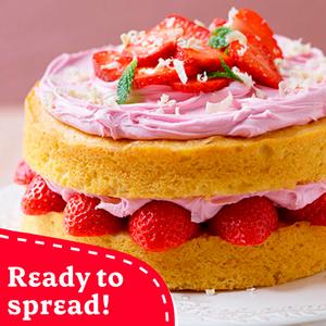 Betty Crocker Strawberry Flavour Icing 400g - gallery image 2