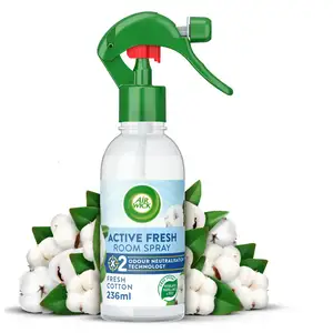 Air Wick Fresh Cotton Active Fresh Room Spray Air Freshener 236ml