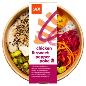 Yo! Chicken & Sweet Pepper Poke 290g