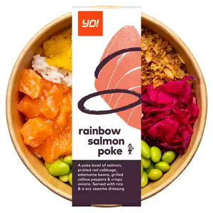 Yo! Rainbow Salmon Poke 283g