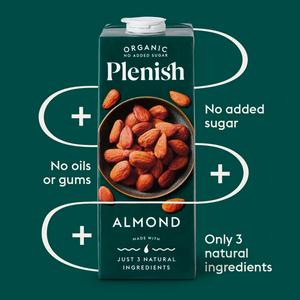 Plenish 1L Long Life Dairy Free Organic Almond Milk - gallery image 2