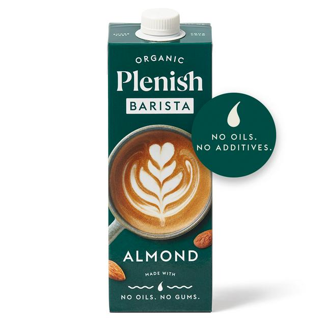 Plenish 1L Long Life Dairy Free Organic Barista Almond Drink - gallery image 1