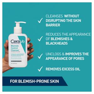 CeraVe Blemish Control Face Cleanser with 2% Salicylic Acid & Niacinamide 236ml - gallery image 4