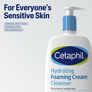 Cetaphil Hydrating Foaming Cream Cleanser 236ml - gallery image 6