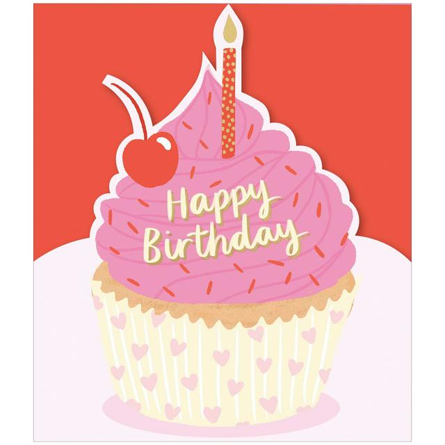 Sainsbury's Diecut Birthday Cupcake - gallery image 1