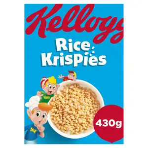 Kellogg's Rice Krispies Breakfast Cereal 430g