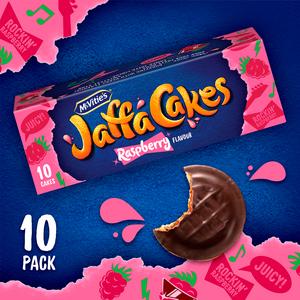 McVitie's Jaffa Cakes Original Raspberry Flavour Biscuits x10 110g - gallery image 2