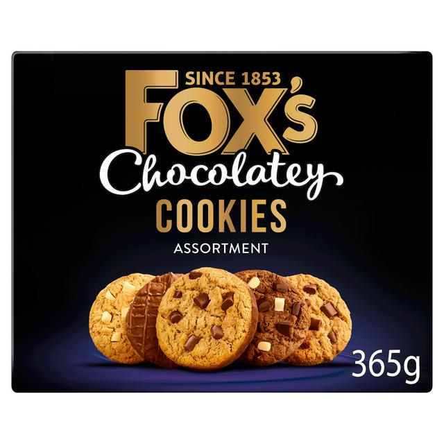 Fox's Chocolatey 365g Cookies Assortment - gallery image 1