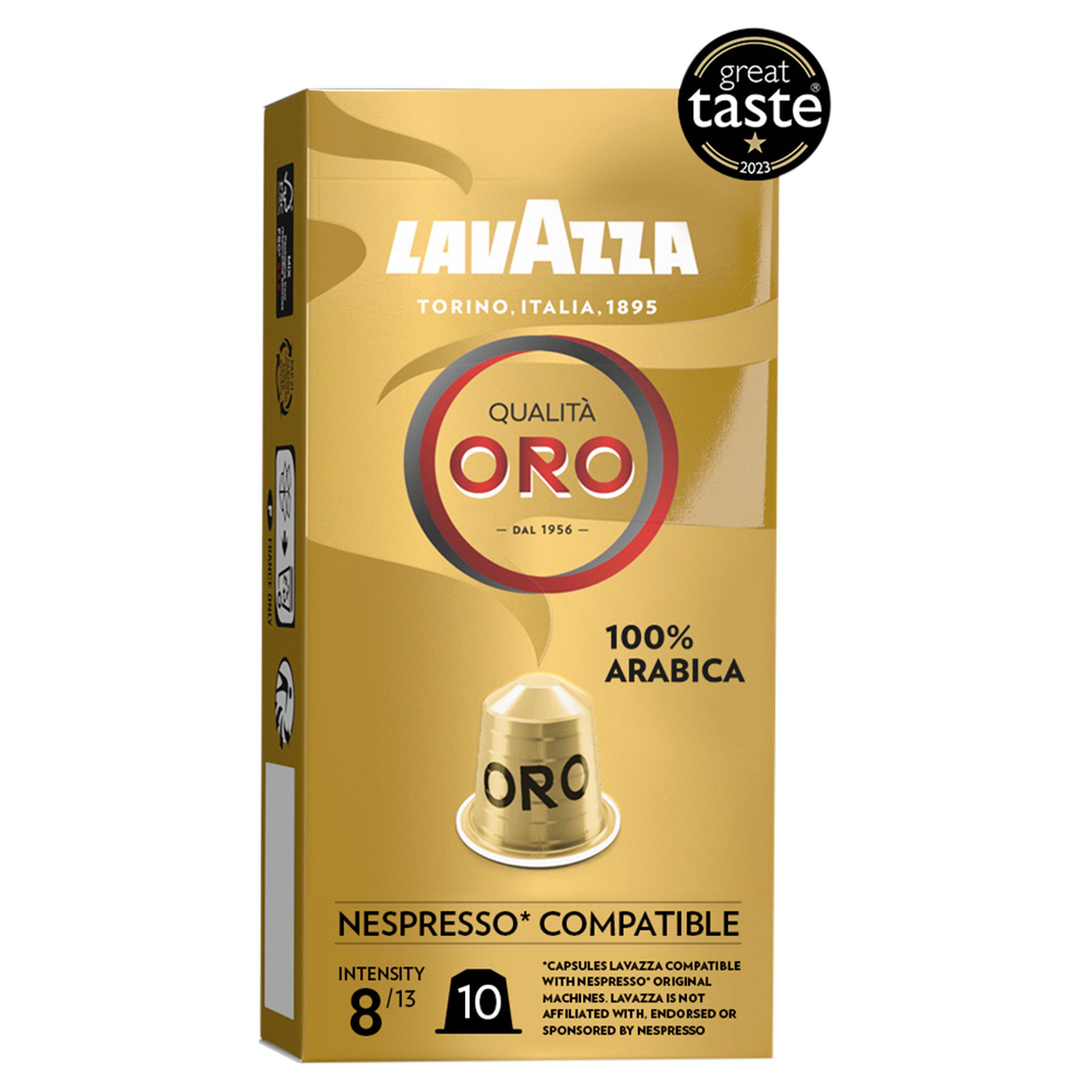 Lavazza Qualita Oro Nespresso Compatible Capsules x10 | Sainsbury's