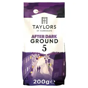 Taylors of Harrogate After Dark Roast Ground Coffee 200g