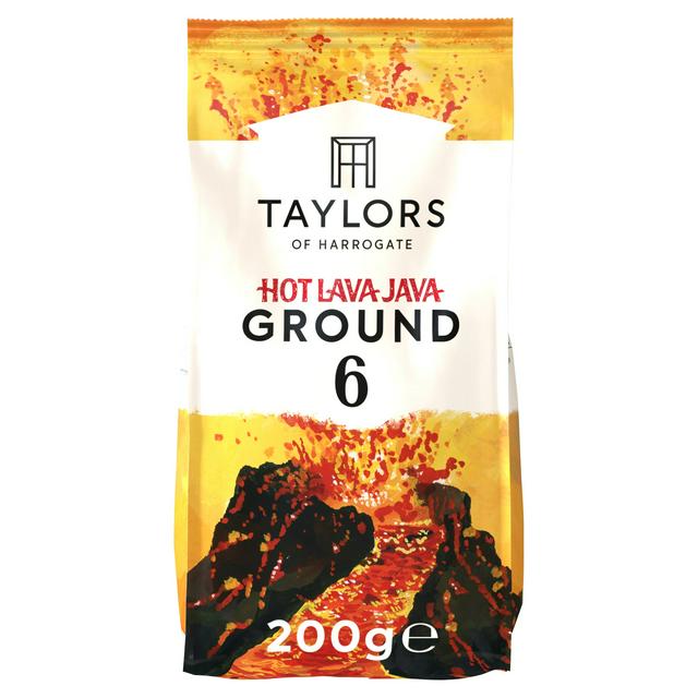 Taylors of Harrogate Hot Lava Java Ground Roast Coffee 200g - gallery image 1