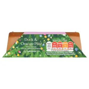 Sainsbury's Duck & Orange Pâté 200g