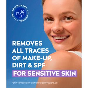 Nivea Biodegradable Cleansing Face Wipes Sensitive Skin Pack x25 - gallery image 4