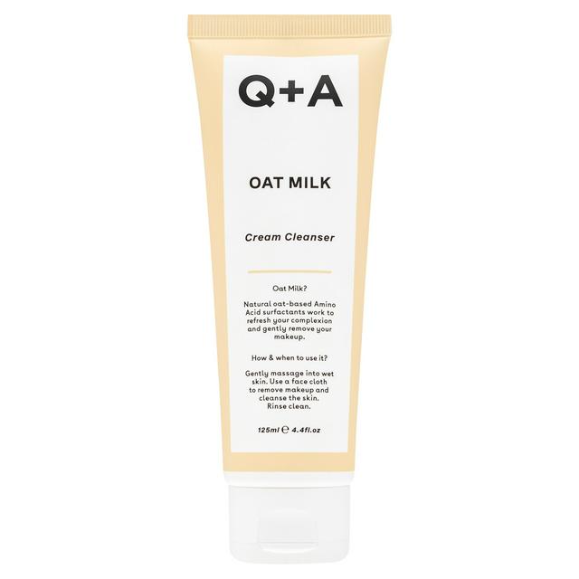 Q+A Oat Milk Cream Cleanser 125ml - gallery image 1