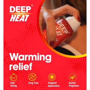 Deep Heat Muscle Rescue Heat Spray 72.5ml - gallery image 2