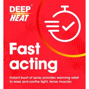 Deep Heat Muscle Rescue Heat Spray 72.5ml - gallery image 3