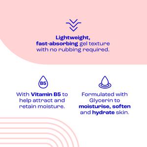 E45 Itch Relief Gel Moisturiser for Irritated & Dry Skin 150ml - gallery image 6