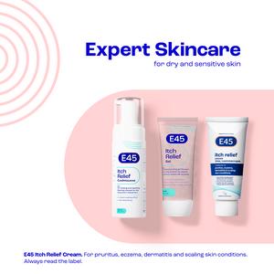 E45 Itch Relief Cool Mousse Moisturiser for Irritated & Dry Skin 150ml - gallery image 5