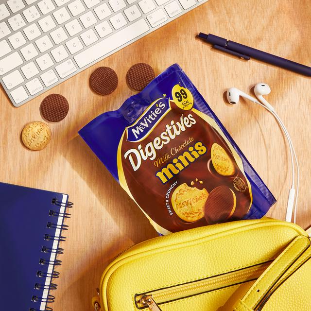 McVitie s Digestives Milk Chocolate Minis 80g Sainsbury s