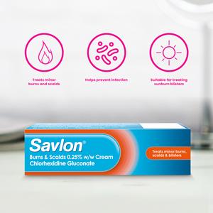Savlon Burns & Scalds 0.25% w/w Cream 30g - gallery image 2