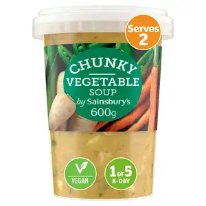 Sainsbury's Chunky Vegetable Soup 600g