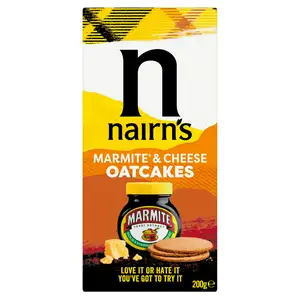 Nairn's Marmite & Cheese Oatcakes 200g