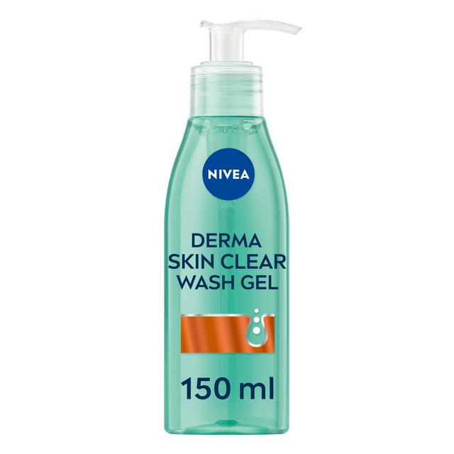 Nivea Derma Skin Clear Face Wash Gel 150ml - gallery image 1