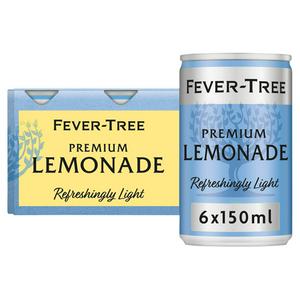 Fever-Tree Refreshingly Light Premium Lemonade 6x150ml