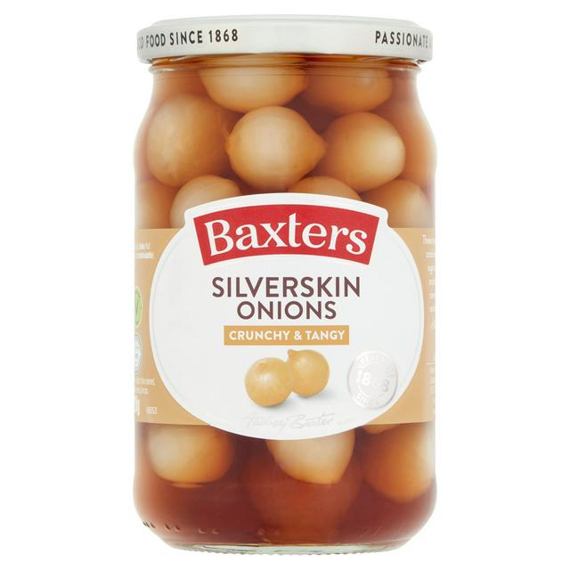 Baxters silverskin onions crunchy tangy
