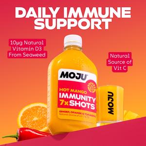 MOJU Hot Mango Immunity Dosing Bottle Shots x7 420ml - gallery image 3