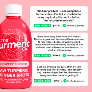 The Turmeric Co. Raw Turmeric & Ginger Self Shot 420ml - gallery image 4