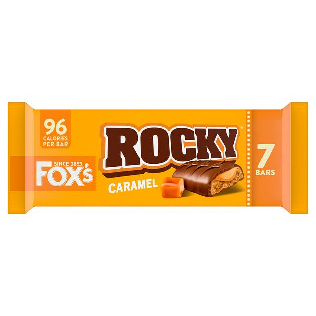 Fox s Rocky Chocolate Biscuit Bars Multipack 7 Pack 7x19.5g Sainsbury s