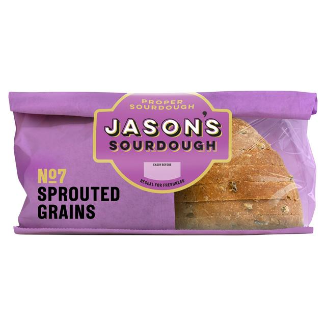 Jason's Sourdough Superb Sprouted Grains Bread 450g - gallery image 1