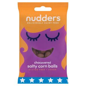 Nudders Chocovered Salty Corn Balls 55g
