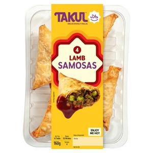 Takul Halal Kitchen 4 Lamb Samosas