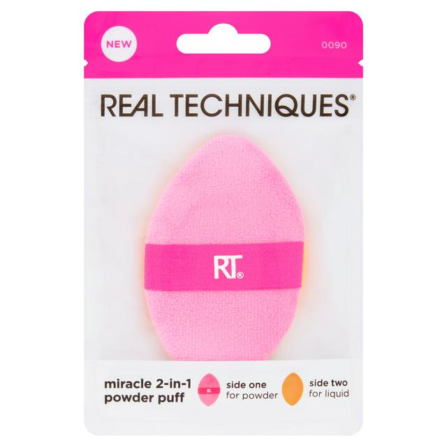 Real Techniques Miracle 2 In 1 Powder Puff - gallery image 1