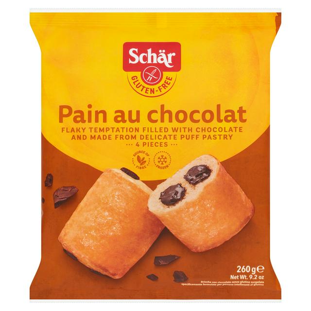 Schär Gluten Free Pain Au Chocolat x4 260g - gallery image 1