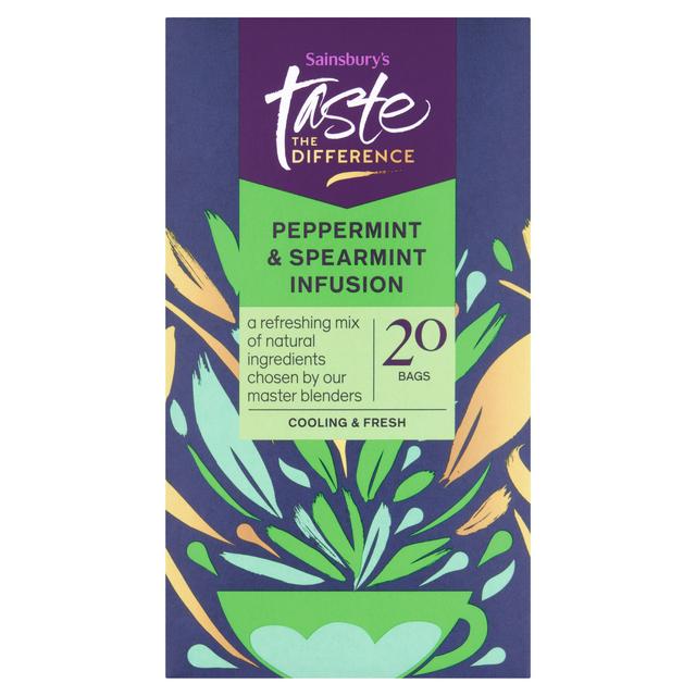 Sainsbury's Peppermint & Spearmint 20s, Taste the Difference - gallery image 1